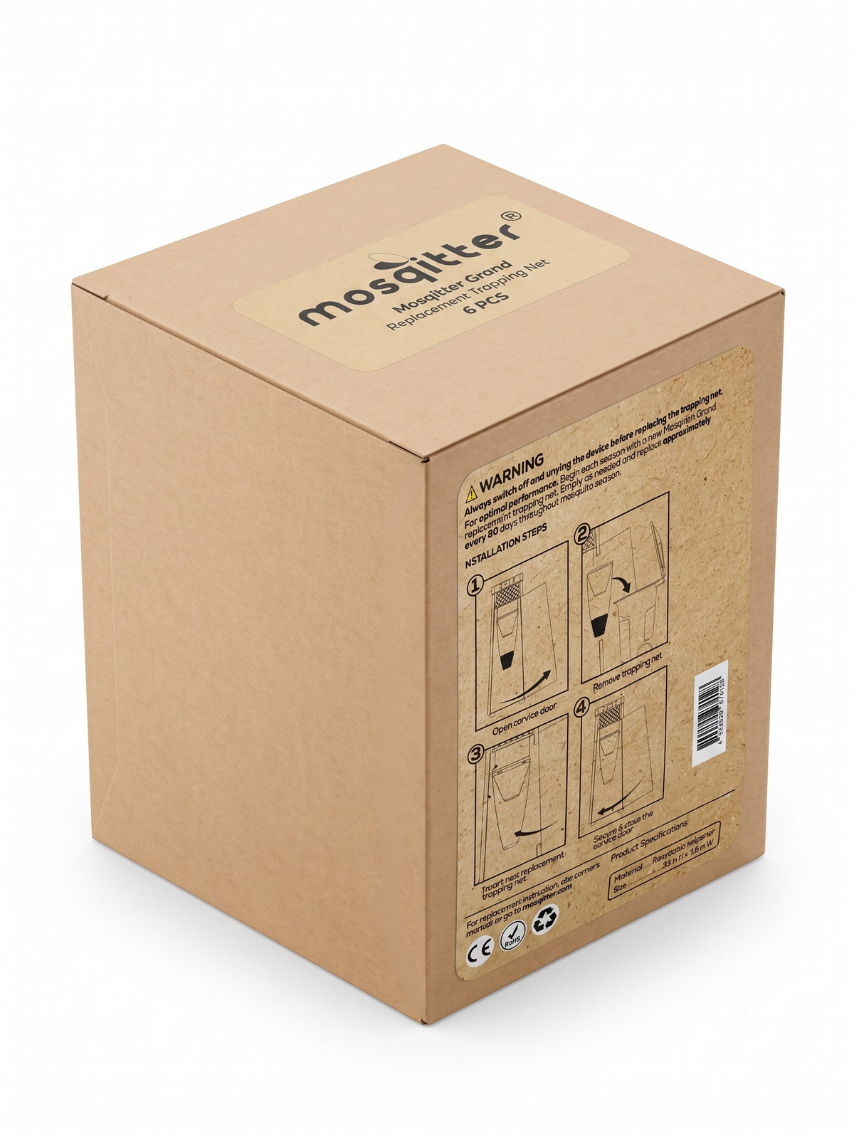 Mosqitter Grand 6 Trapping Nets
