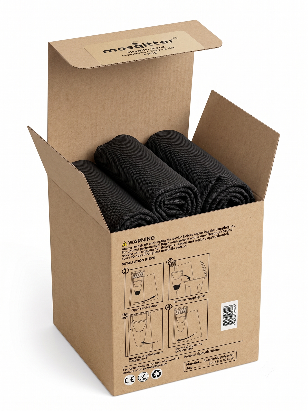 Mosqitter Grand 6 Trapping Nets